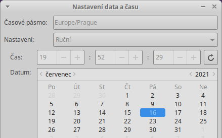 Datum a čas