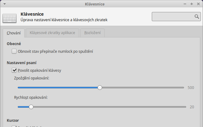 Klávesnice