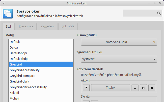 Správce oken